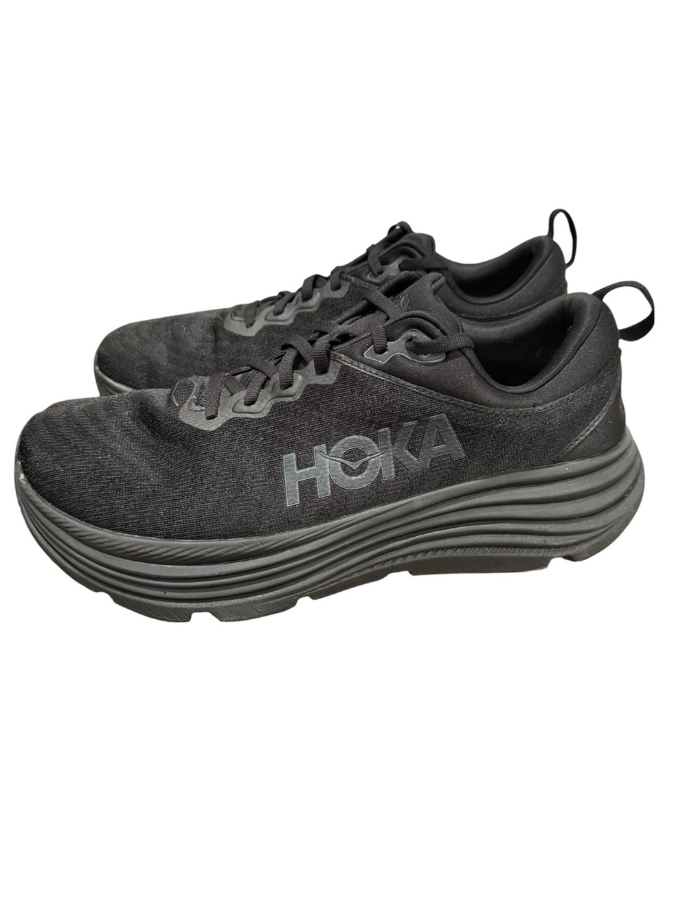 Hoka One One Gaviota 5 Men's Size 11.5 2E Wide Black Running Shoes 1134234 BBLC